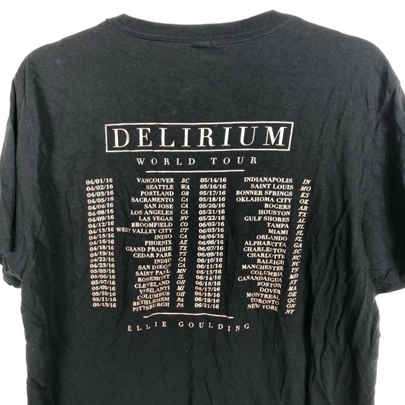 Elle Goulding‎ 2016 concert t-shirt - Picture 7 of 8